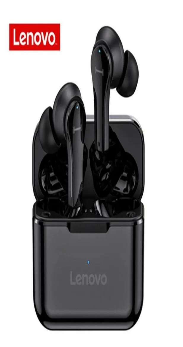 Authentiek Lenovo QT82 TWS Wireless Bluetooth oortelefoonaanraakbediening Earbuds Hoofdtelefoon Voice Calls Sport Headset Ruisonderdrukking W7095555