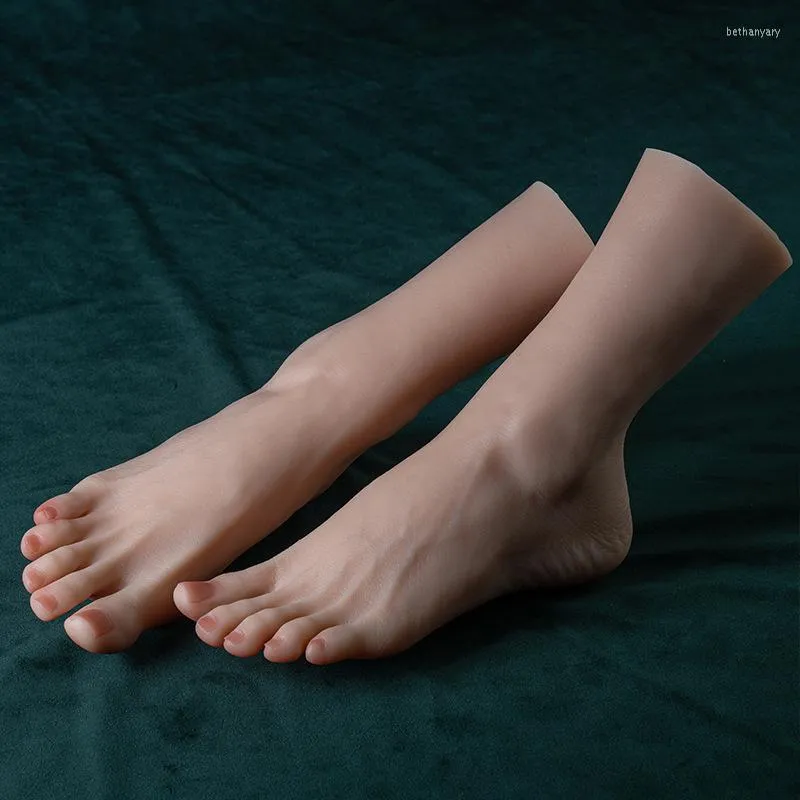 False Nails Female Silicone Feet Model Design Nail Practice