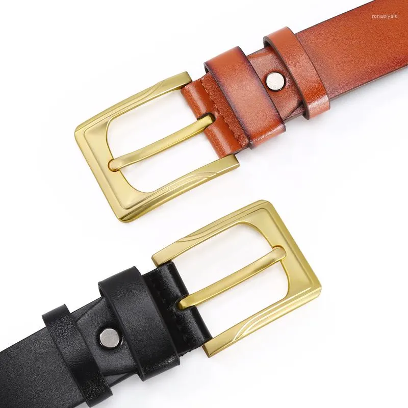 Belts Designers Men Leather Dress Casual Pin Buckle Business Belt For Man 2022 Male Luxury Strap