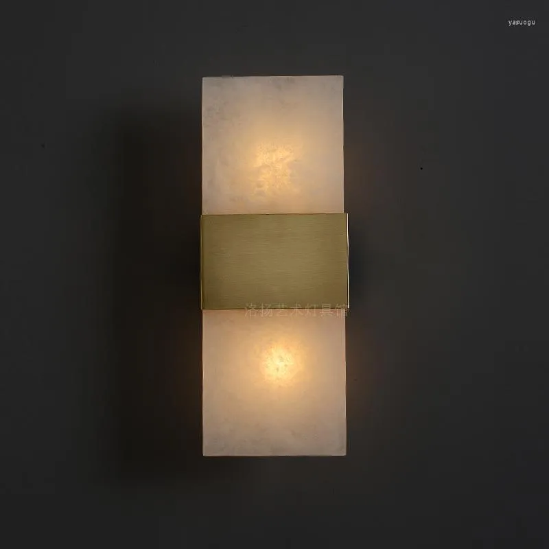 Wall Lamp Postmodern Light Luxury Marble Living Room Model Background Aisle Corridor Bedroom Bedside