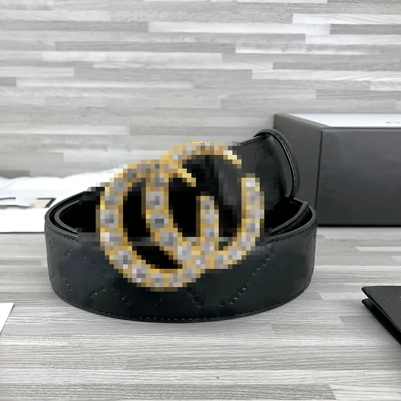 DHgate.com:Shiny Rhinestone Belts for Men and Women - Black