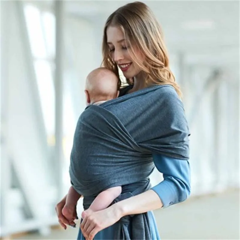Baby Sling Wrap Babyback Carrier Ergonomic Infant Strap Porta Wikkeldoek Echarpe De Portage Accessories for 0-24 Months Gear 2646 E3