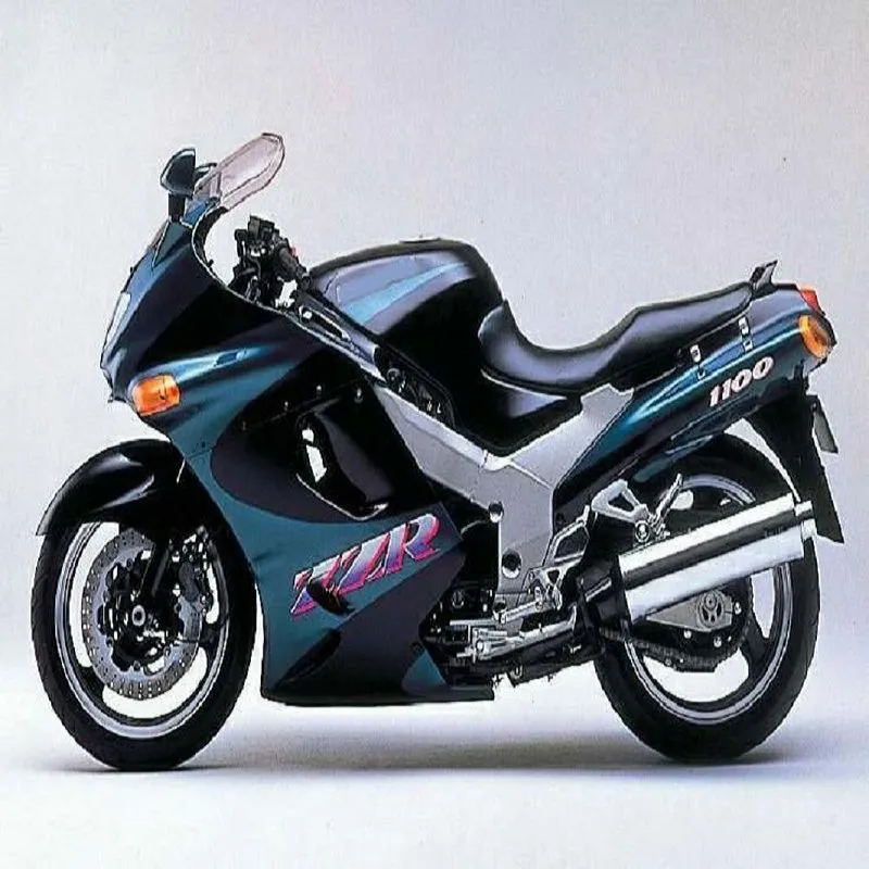 Pare-brise Moto Pour Kawasaki ZZR1100 / ZX-11 (1990-1992) - Transparent Ou Noir, En PMMA, Protection Vent Pare-brise Pmma Clair