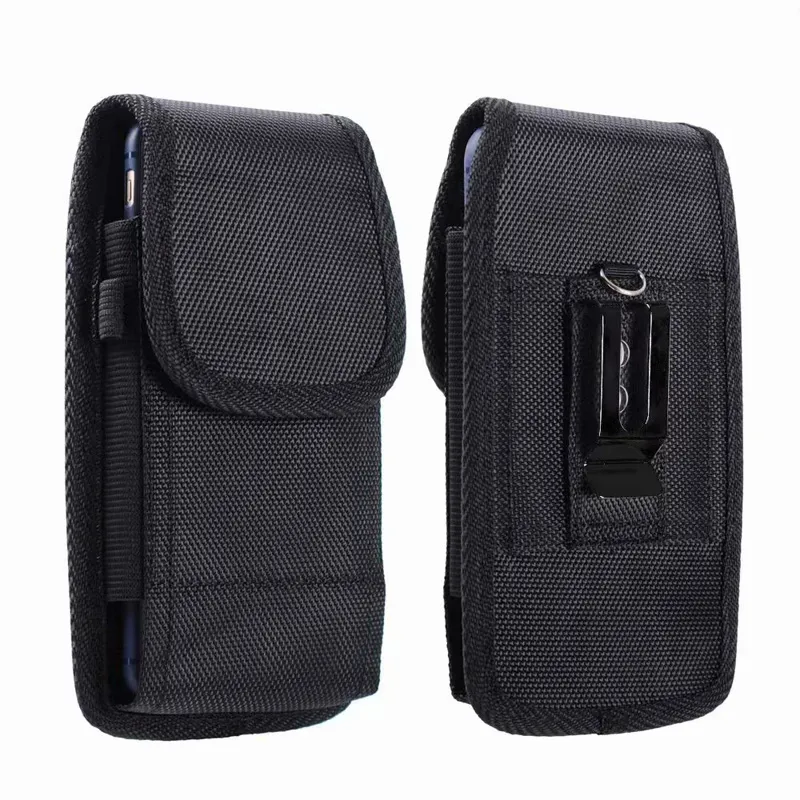 Nylon Holster Gürtelclip Hüllen für 3,5-6,3 Zoll iPhone 14 Pro Max 13 12 11 XS MAX Samsung S23 PLUS S22 S21 A33 A53 A73 Handyhülle Universal Sport Cover