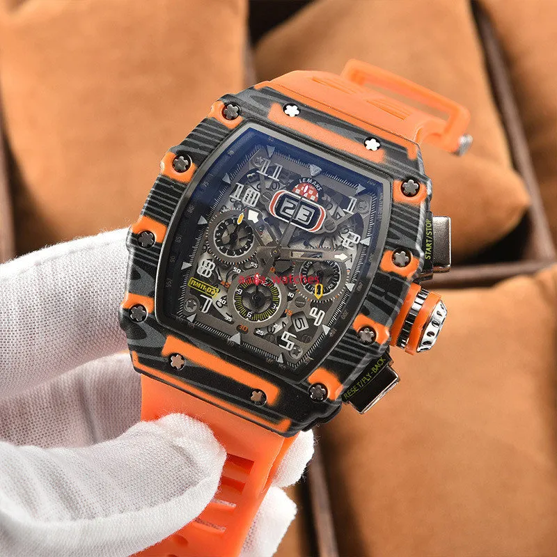 2023 Nieuwe generatie beweging hol ontwerp zakelijk horloge modern uurwerk mechanisch wind quartz kleine drie schijf ambachtelijke horloges210P