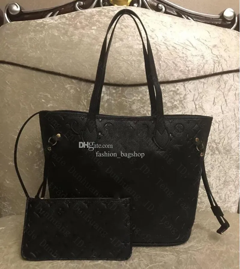 En 2 adet / takım Yüksek Qulitys Luxurys Tasarımcılar Çanta Kadın omuz çantası Messenger çanta Klasik Stil Moda tote Lady Totes çanta çanta cüzdan