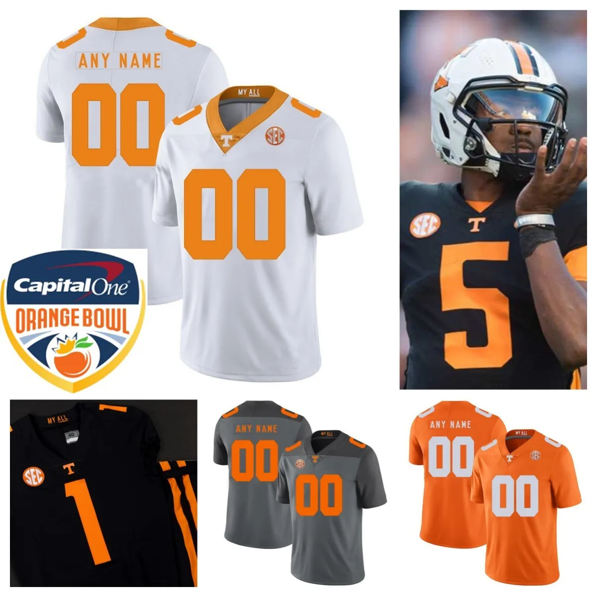 Football Jaylen Wright Nico Iamaleava Tennessee Volunteers Football Jersey Darnell Wrigh West Shuler Byron Young Elijah Simmons Princeton Fant Tennessee je