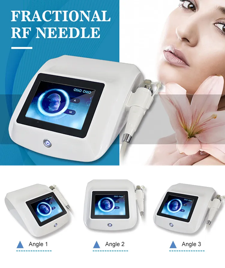 Vacuum Rf Gold Microneedling Fractional Radiofrequency Machine For