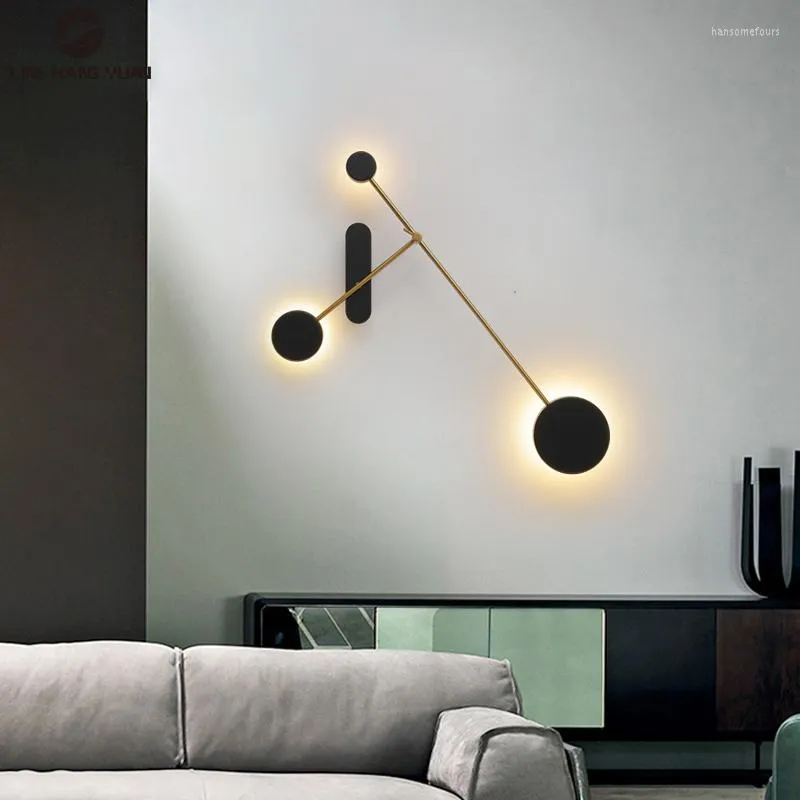 Lampa ścienna Dekoracja domu LED LED 110V 220V Modern na nocny salon sypialnia kuchnia jadalna