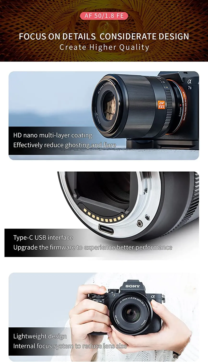 sony a6100 旨く english できます