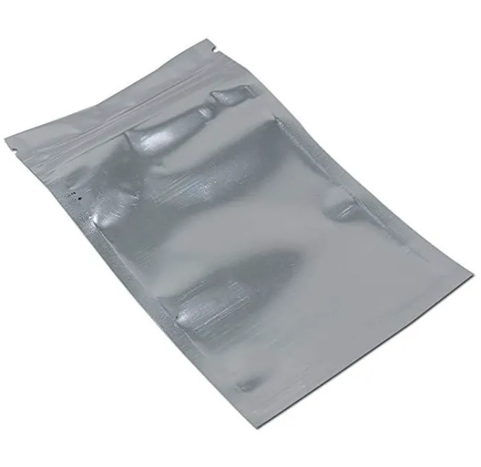 Top grade Multiple Sizes Sealable Bag Reclosable Smell Proof Pouch Aluminum Foil Zipper Food Coffee Tea Storage Bags