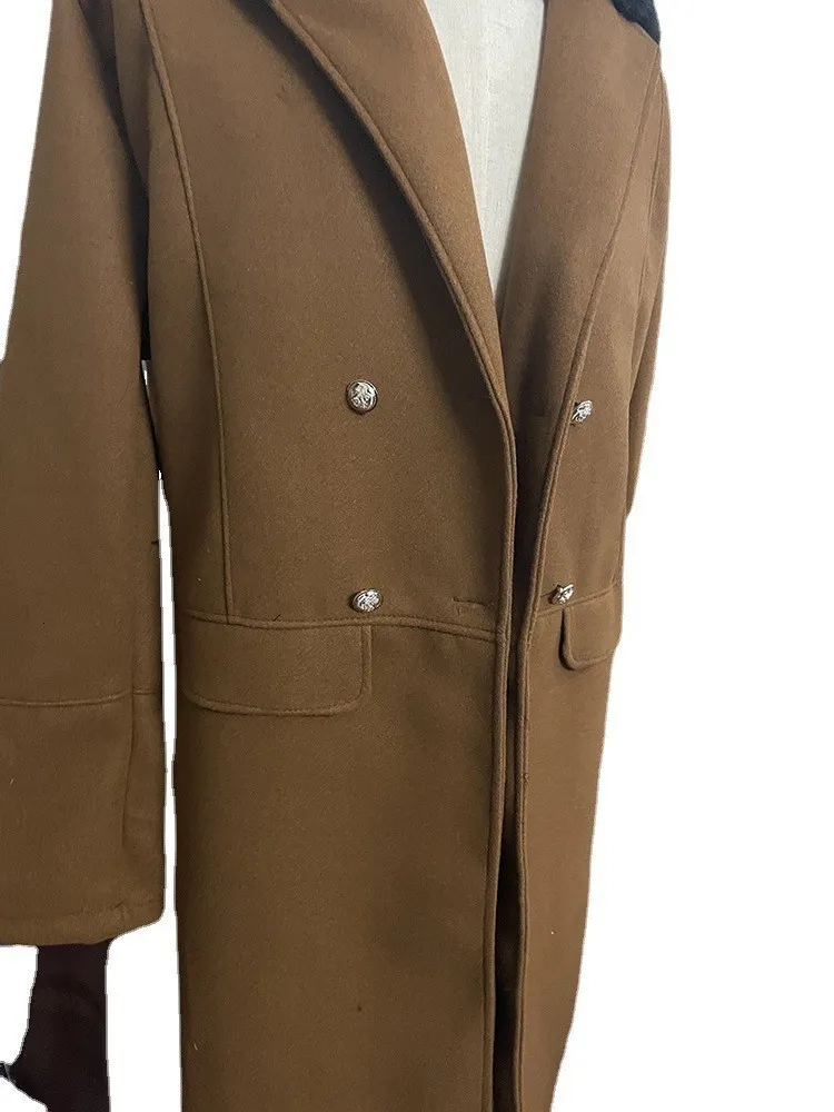 Mejor Precio En A Granel Mélanges De Laine Pour Hommes Cool Homme Automne  Hiver Long Manteau Col En Fausse Fourrure Décontracté Affaires Streetwear  Mélange De Laine Trench Manteaux Hommes Vêtements Dextérieur Veste