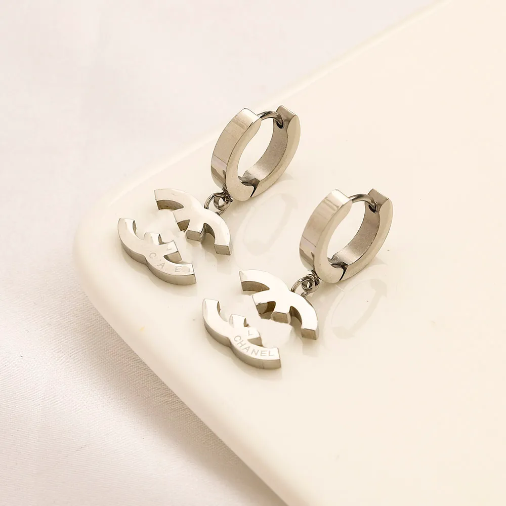 Geometric Huggie Earrings With Charm Love Earrings 18k Gold Plated