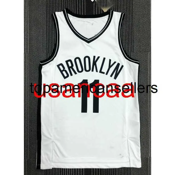 All Hafdery 2 Style 11# Irving White 75th Basketball Jersey Dostosuj dowolne nazwę numerów XS-5xl 6xl