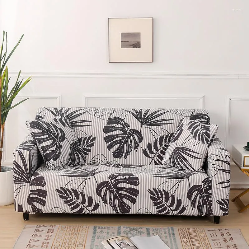 Stoelhoezen bank slipcover geometrie print stretch fauteuil lederen lederen meubels beschermer voor woonkamer 1 stc