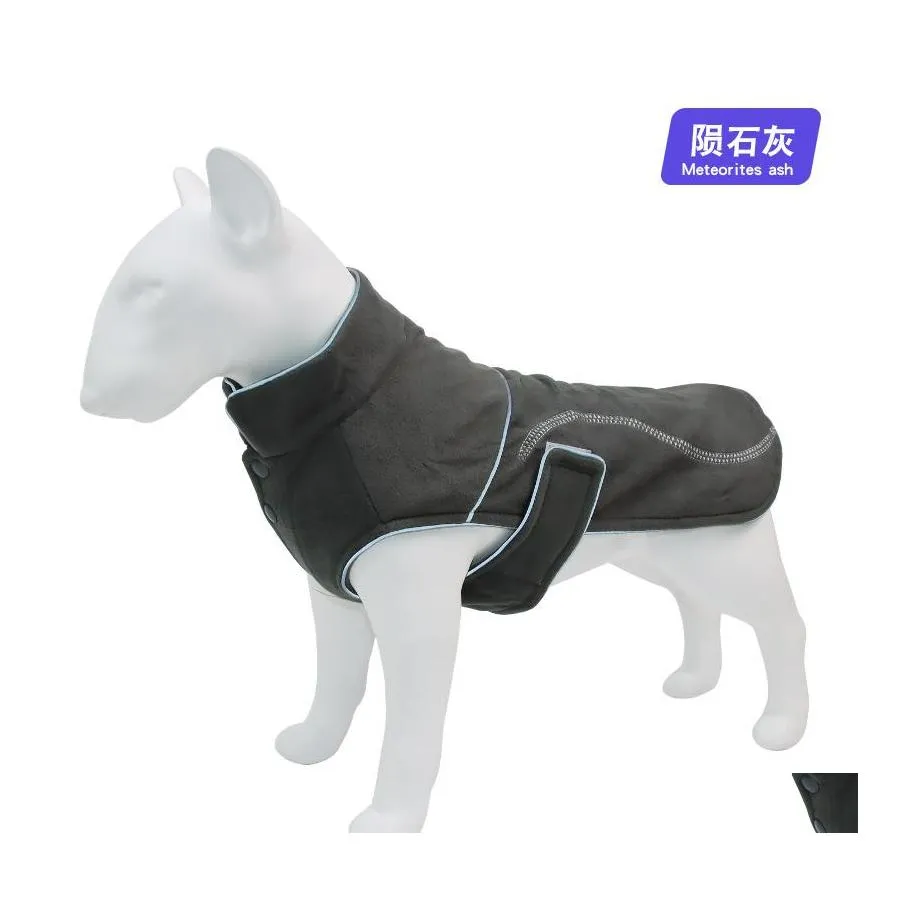 Dog Apparel Pet Dog Apparel Clothes Fashion Jackets Winter Warm Fleece Dogs Coat Cute Trendy Sweatshirt Outerwears Dhs 98 P2 Drop De Dhlkb