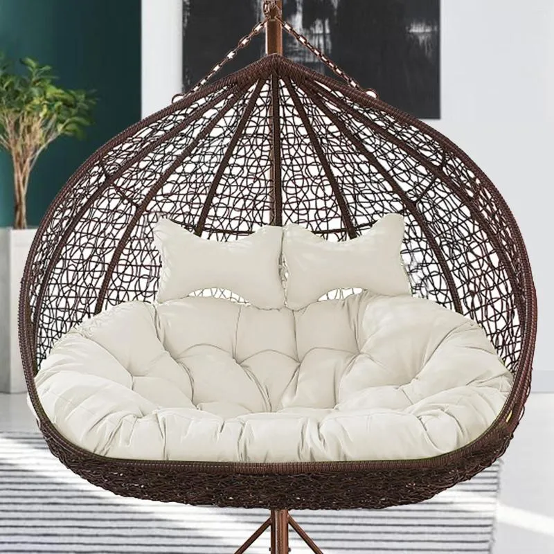 Hanging Egg Hammock Chair Thick Nest Back Indoor Outdoor Patio Yard Garden Beach Office