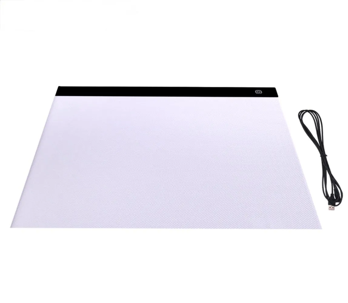 Cyfrowy A3 rysunek tablet LED LED Pudełko Śledzenie tabletów Kopiowanie tabletów graficznych Malowanie sztuki pisanie szkicowanie Animacja 7080205