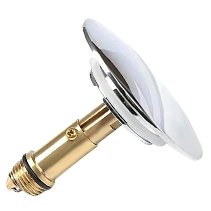 2 Pièce Bonde De Lavabo, Bouchon Evier Chromé Universel 40Mm, Bouchon Lavabo Salle De Bain