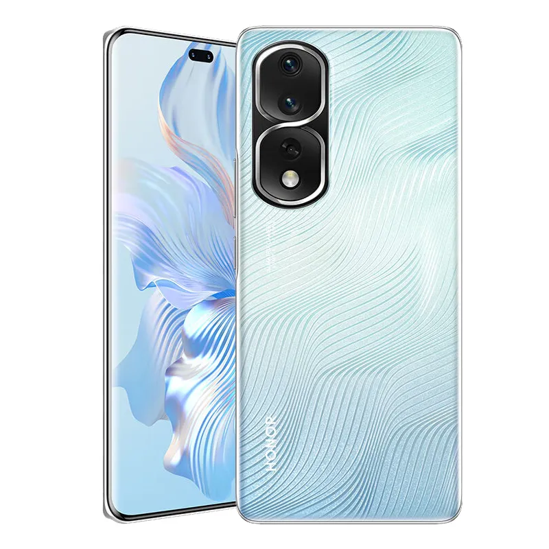 Huawei Honor 80 Pro 5G Téléphone mobile Smart 12 Go RAM 256 Go 512 Go ROM Snapdragon 160MP AI NFC Android 6.78 "120 Hz OLED CURVE CURVEPRING ID ID Face Phone