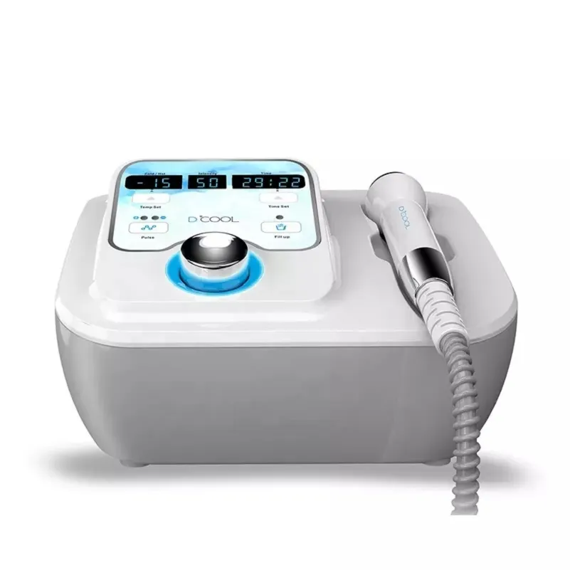 New Portable Cool Hot EMS For Skin Tightening Anti Puffiness Facial Electroporation Machine