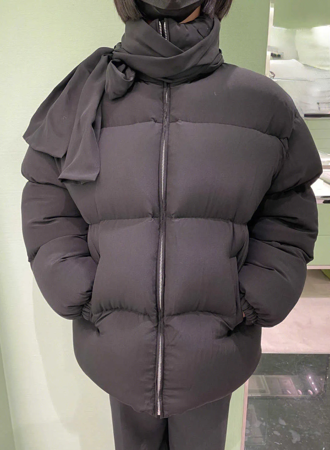 Parkas en duvet pour femmes, 22 automne et hiver, nouveau Triangle Standard, rempli de normes nationales complètes pour hommes et femmes