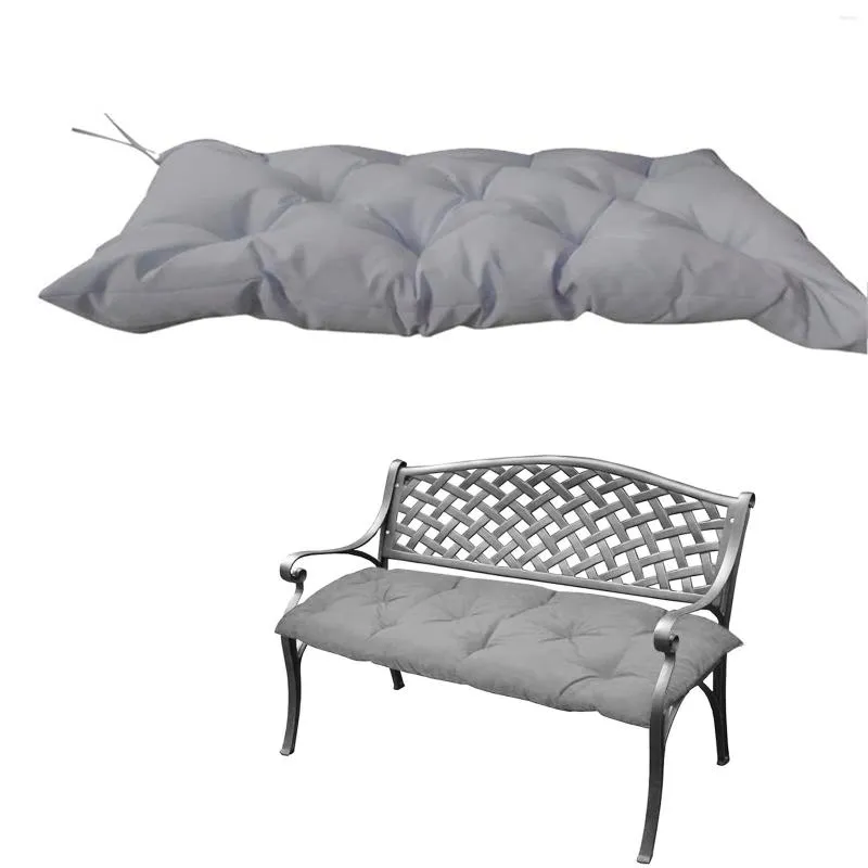 Kudde utomhus bänk bomullsträdgårdsmöbler älskar uteplats lounger gungstol s 100 cm 50 cm 10 cm