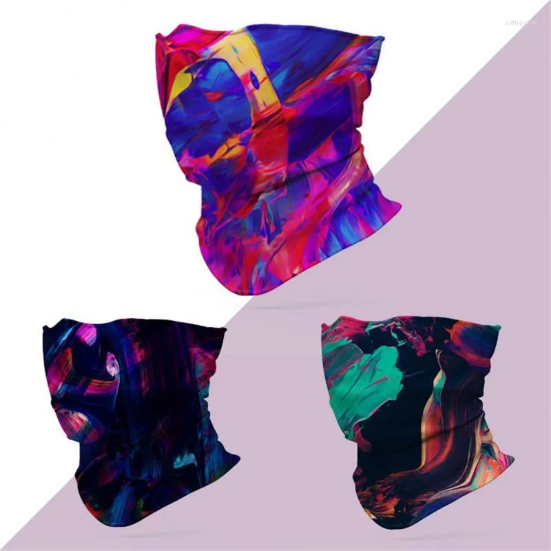 Bandanas utomhus mångsidig magisk pannband vinter varm halsduk kallt bevis nacke täcker svett absorberande solskyddsmedel ansikte handduk sport ridmask