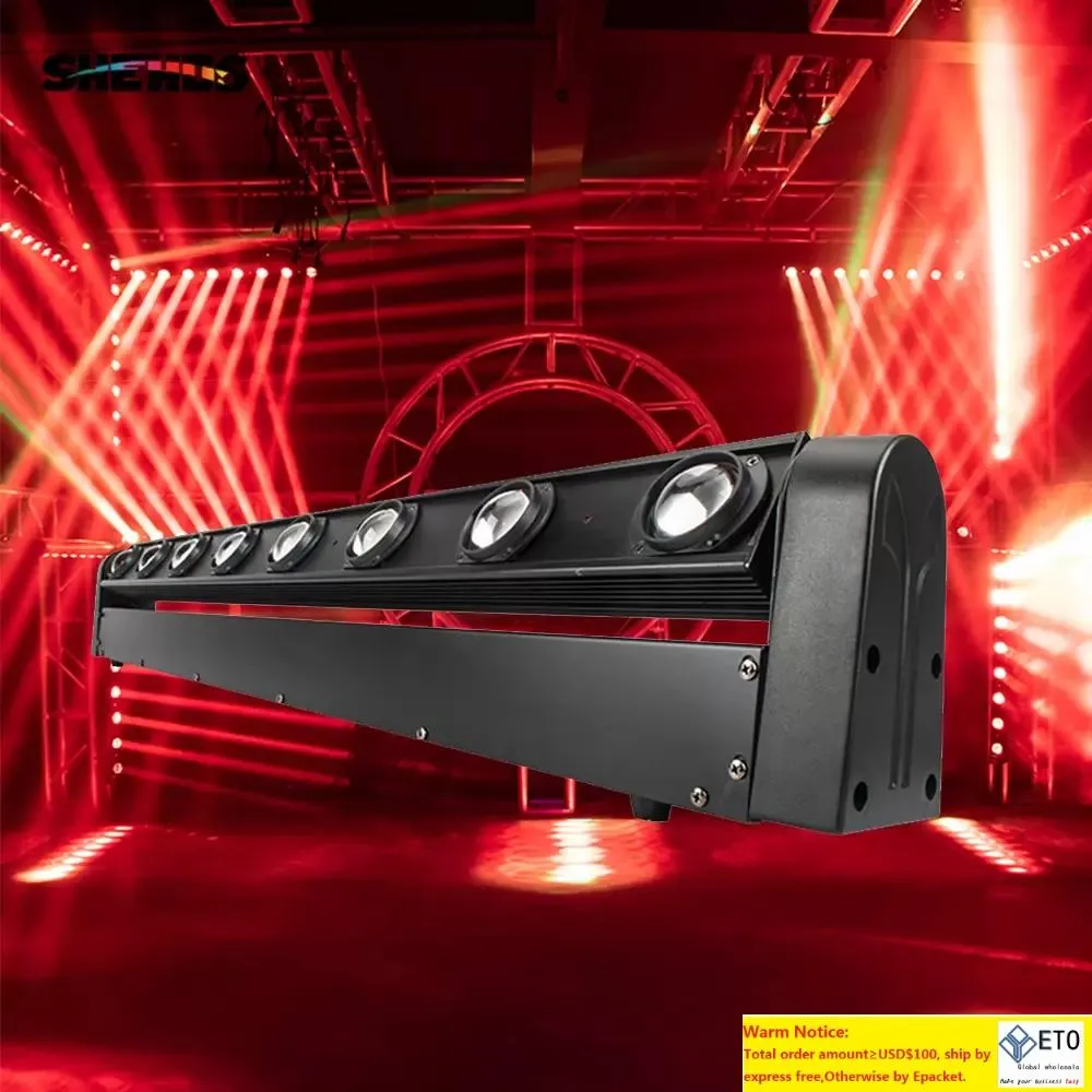 LED Bar Beam Moving Head Light RGBW Perfetto per il nightclub mobile DJParty HEHDS Stage Lighting