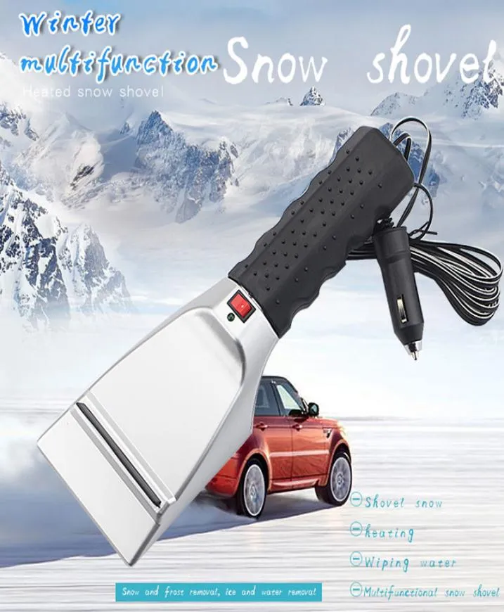 Vehicle Heating Ice Scraper Electric Windshield Snow Car Electric