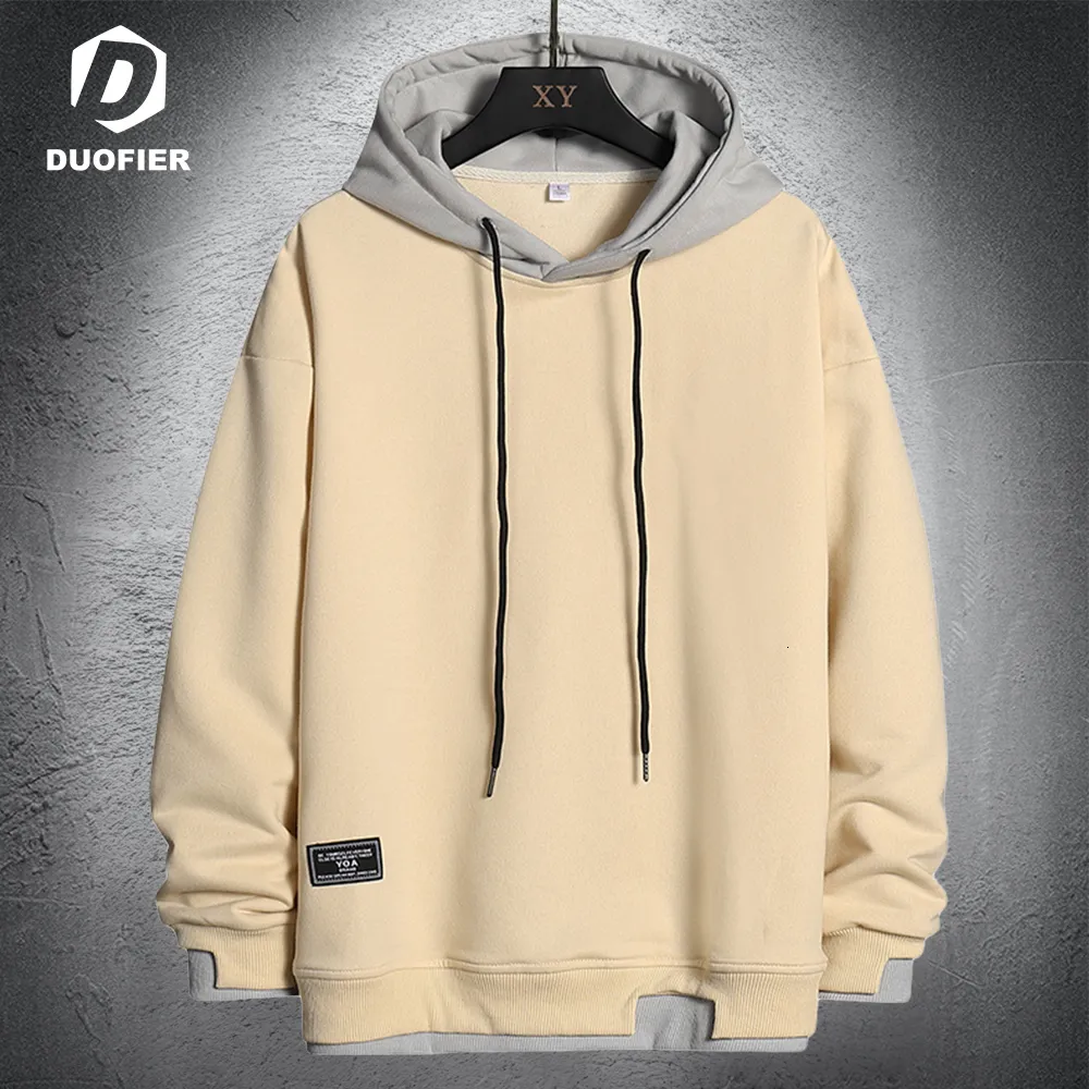 Heren Hoodies Sweatshirts Sweatshirt Mannen Hip Hop Pullover Met Capuchon Streetwear Casual Mode Kleding Heren Koreaanse Harajuku Los Grote Maat 4XL 221208