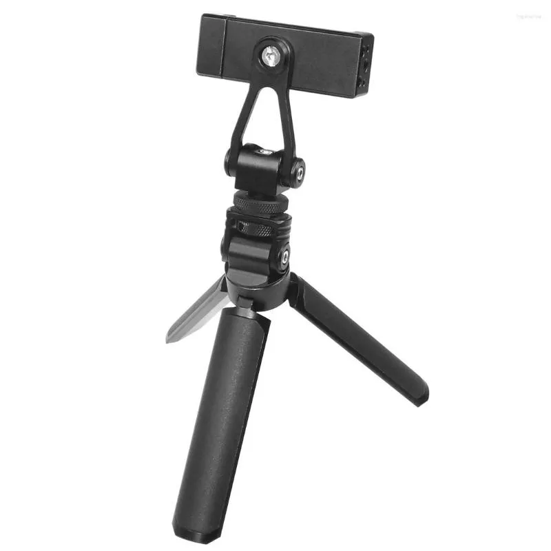 Tripods SLR Camera Gimbal Rig Holder Handheld Tripod Cold Shoe Phone Mount Adapter 360 Rotation Bracket