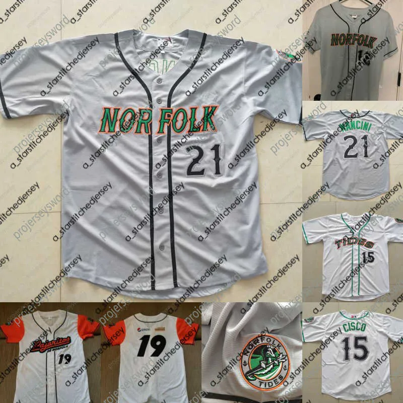 Baseball Jerseys Norfolk Tides Jersey 2019 Promotional Stadium