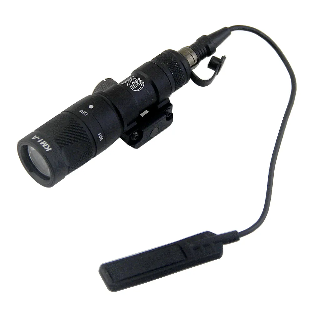 M300V TACTICAL 400 LUMENS LED Pistolet Light Rifle Polowanie zwiadowcze zwiadowcze dla szyny 20 mm