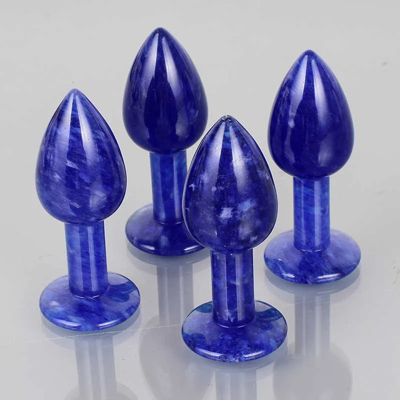 Seksspeelgoed Vibrator Massager Toys Natural Stone Small Crystal Butt Toys for Women Men Men Jade Analplug Adult Sex Shop 3KJ9 3K6J