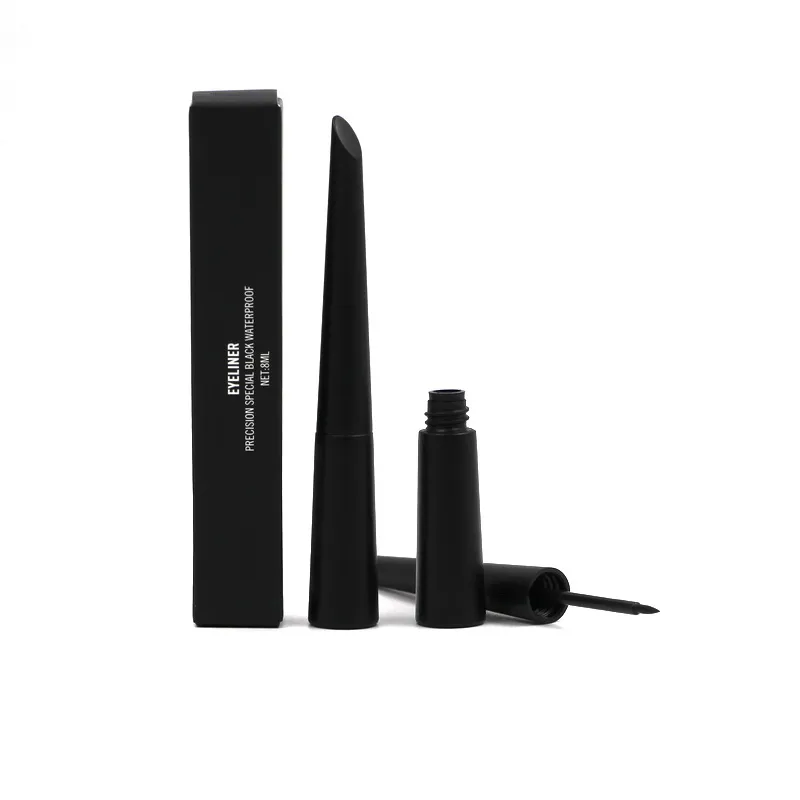 2023 eyeliners imperméables eyeliner liquide noir 8 ml Tête dure Facile à porter Longue durée Naturel Séchage rapide Texture lisse Cosmétiques Maquillage Boot Liner Eye