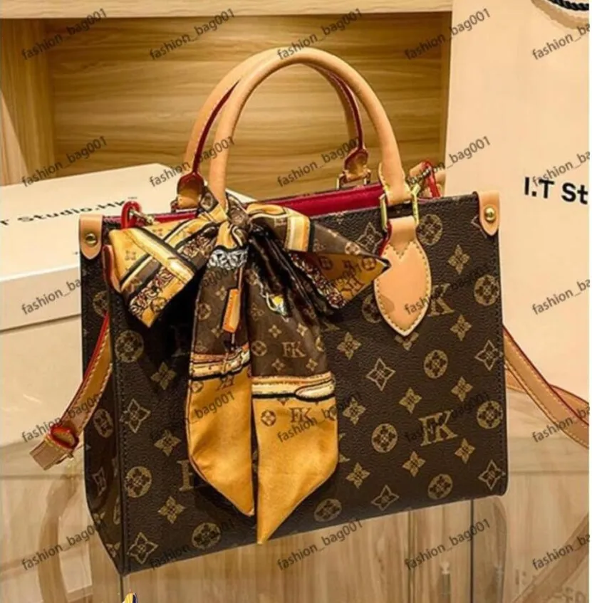 2023 Fashion Designers ONTHEGO Handbag Luxurys Bags handbags High Quality Ladies Shoulder Bag Patent Leather Diamond Evening Cross body 668