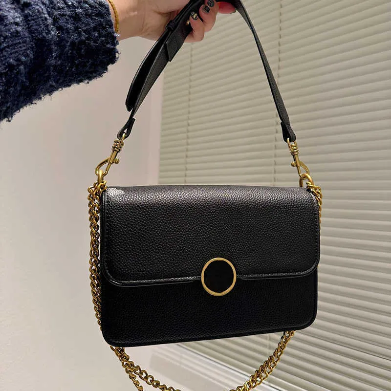 Evening Bags shoulder bags designer handbags women underarm chain bag Luxury Leather Square Crossbody Purse female messenger bags 221208