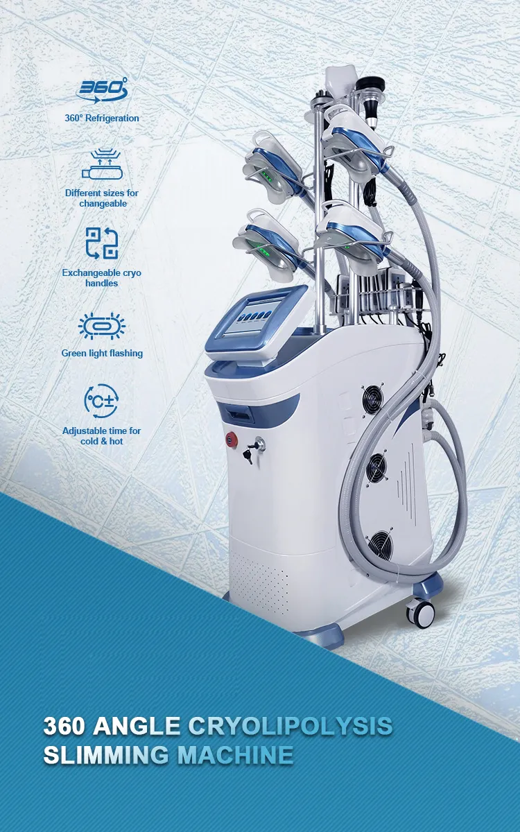 Newarvival cryolipolysis تجميد الدهون بتجميد آلة التخسيس الفراغ بالدهون تقليل العلاج بالتبريد تجميد الوزن فقدان الوزن