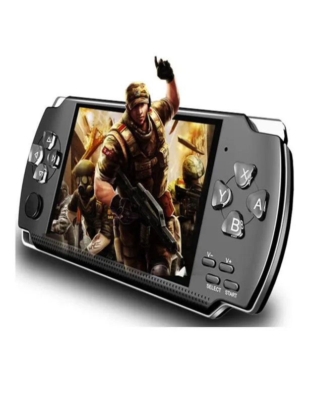 PMP X6 Handheld Game Console Screen For PSP Game Store Classic TV Output Portable Video Games Player2868463