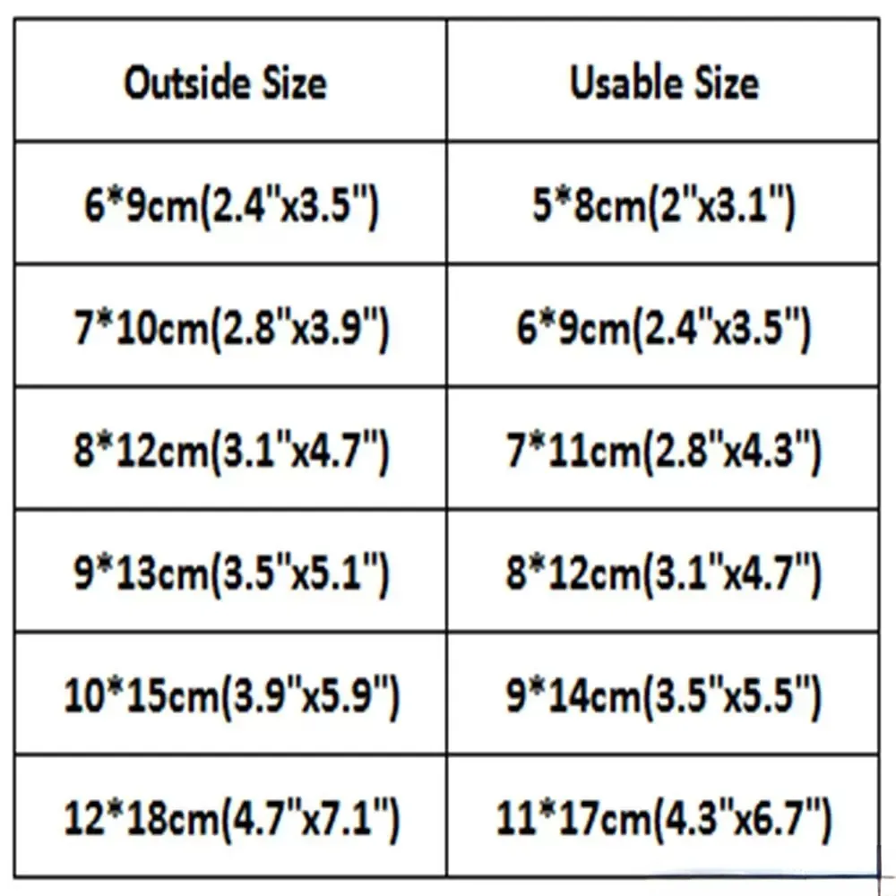 Variety of Sizes White Aluminum Foil Vacuum Open Top Heat Sealable Packing Bags for Snack Nuts Mylar Foil Food Grade Heat Seal Packing Pouch