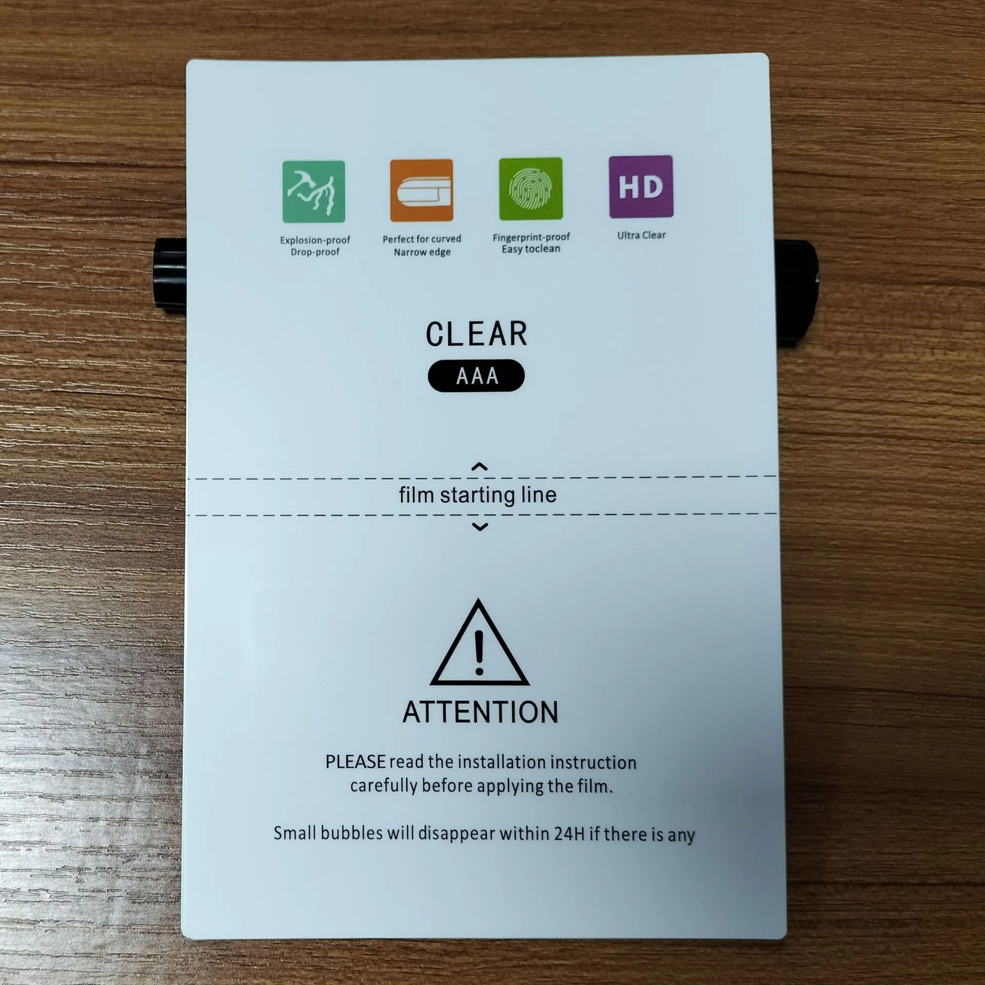 Protecteurs d'écran de téléphone portable clair PRIVACY Flexible Hydrogel Film Compatible 120mm and180mm