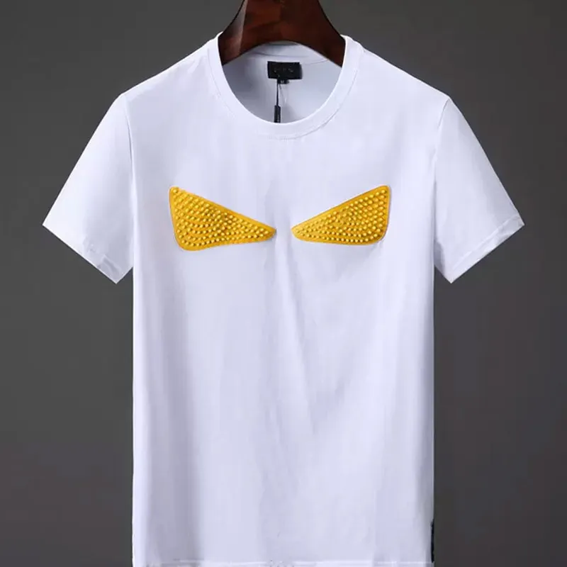 White fendi top yellow eyes new arrivals