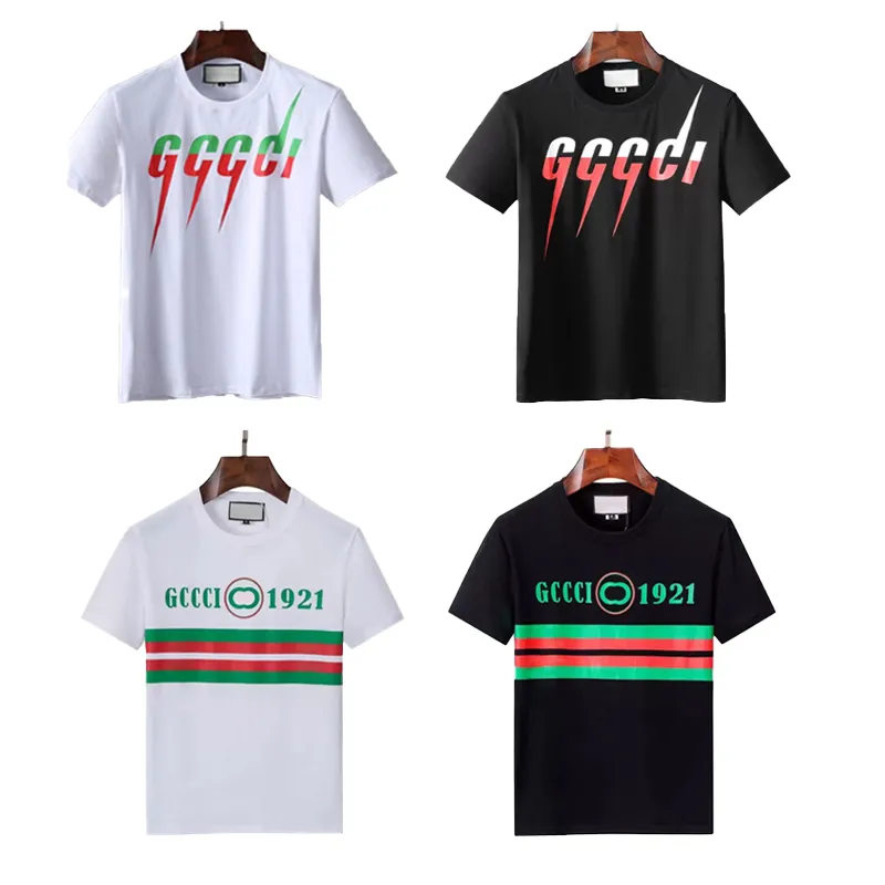 20SS T-shirt da uomo Lettere Designer T-shirt grafiche T-shirt stampata in cotone Girocollo manica corta Coppie Casual Estate Traspirante C269a