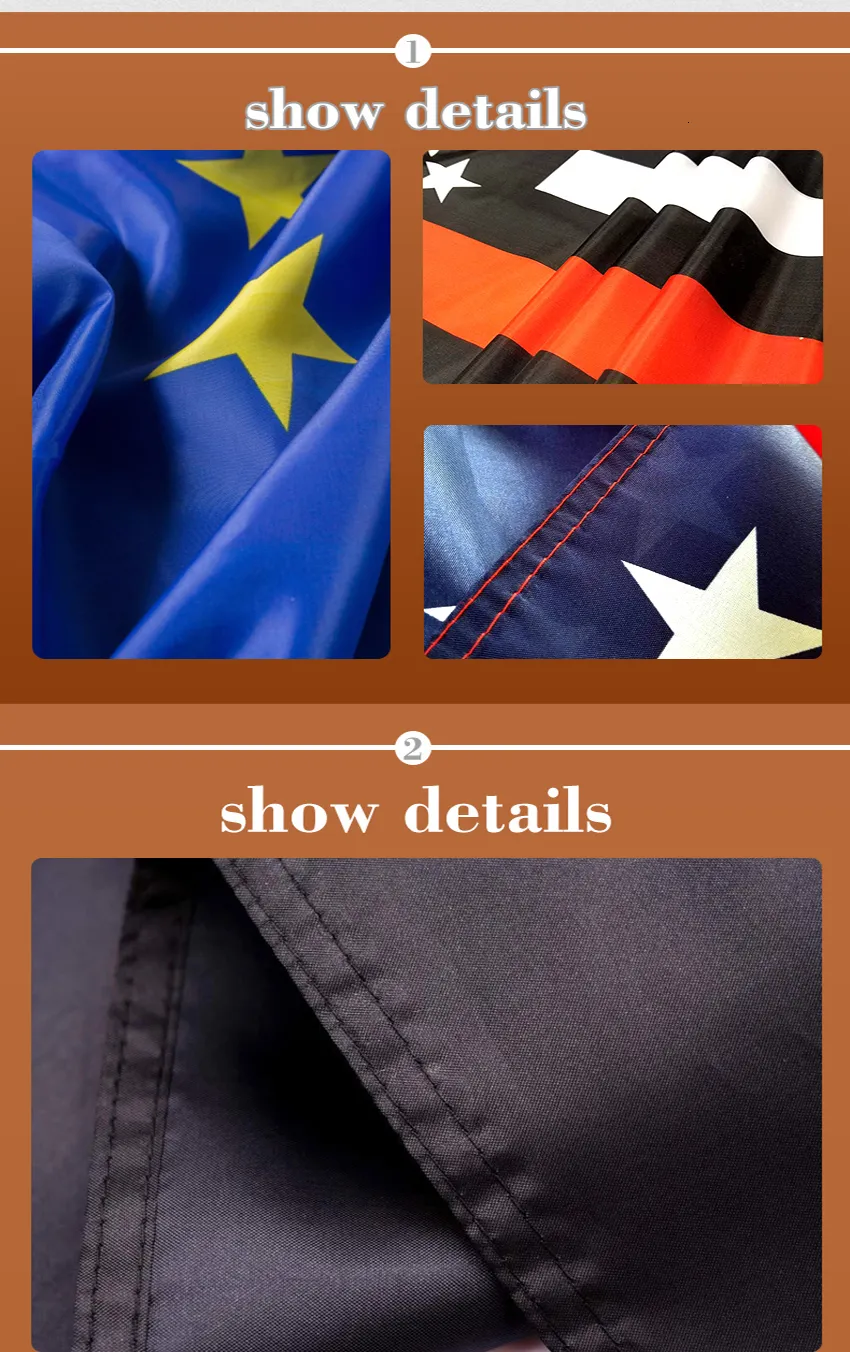 PrintRunner Custom Flag 2x8ft. Flying Banner With Copper Grommets