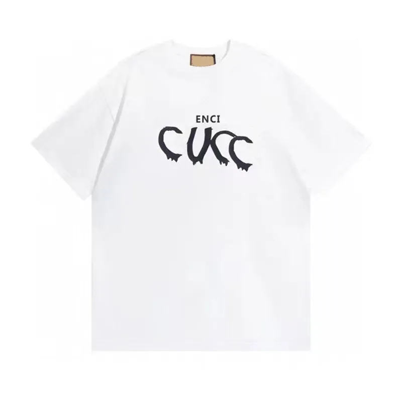 T-shirts pour hommes Vêtements de créateurs pour hommes Célèbre t-shirt Lettre imprimée Col rond Manches courtes Noir Blanc Mode Hommes Chemises
