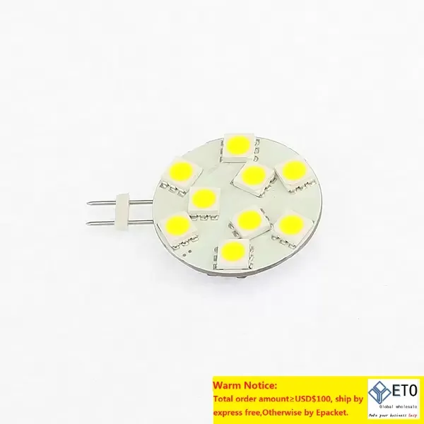 Led Spot Bulb Puck Light 9LEDS Dimble White 200lm Ships Autobike