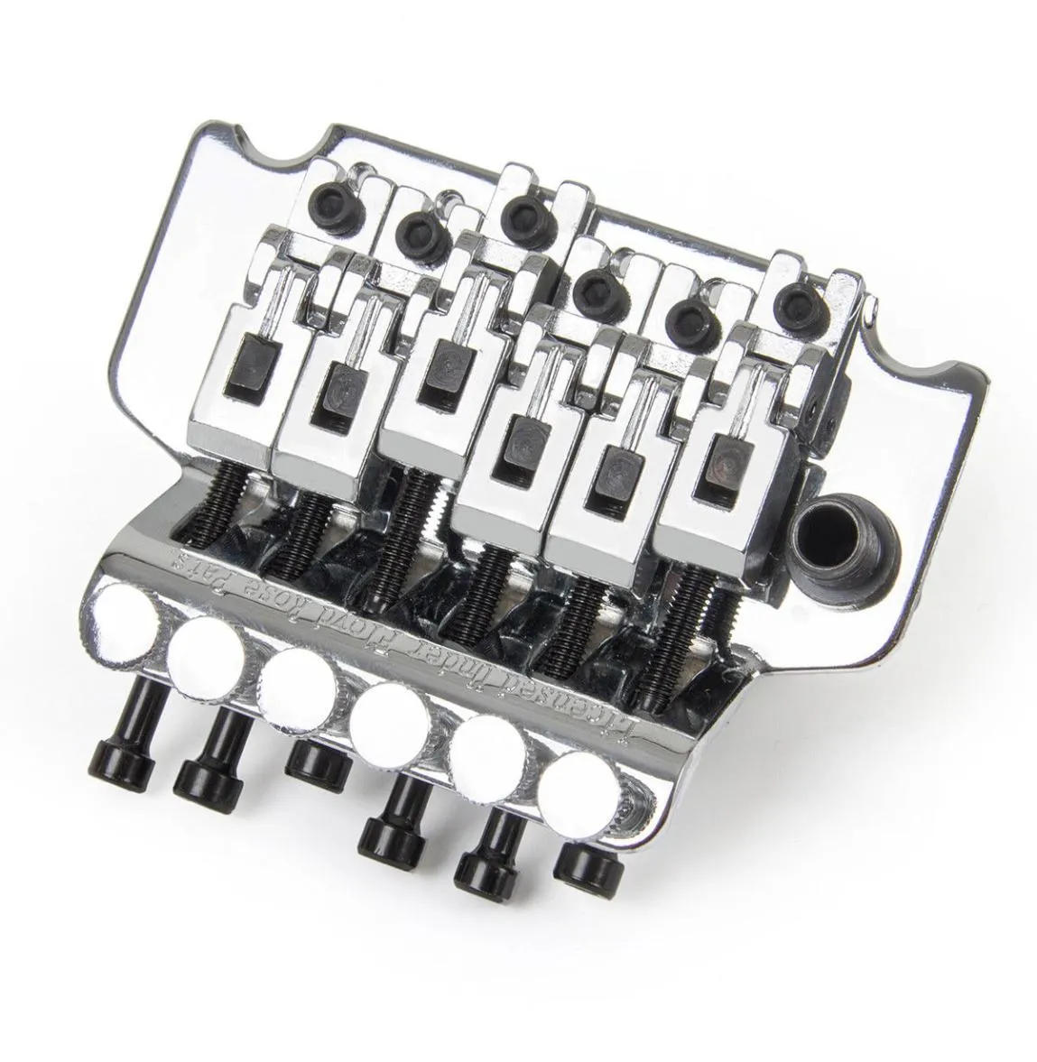 Chrome Floyd Rose Double Breating Tremolo System Bridge for Electric Guitar Parts4481985