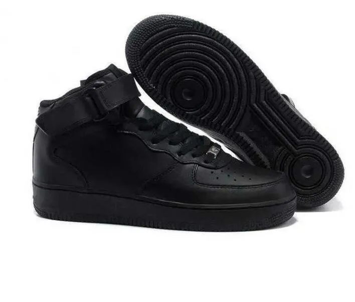 Designer Laufschuhe Black Airforce 1 Weiße Trainer -Sneaker für Männer und Frauen A1