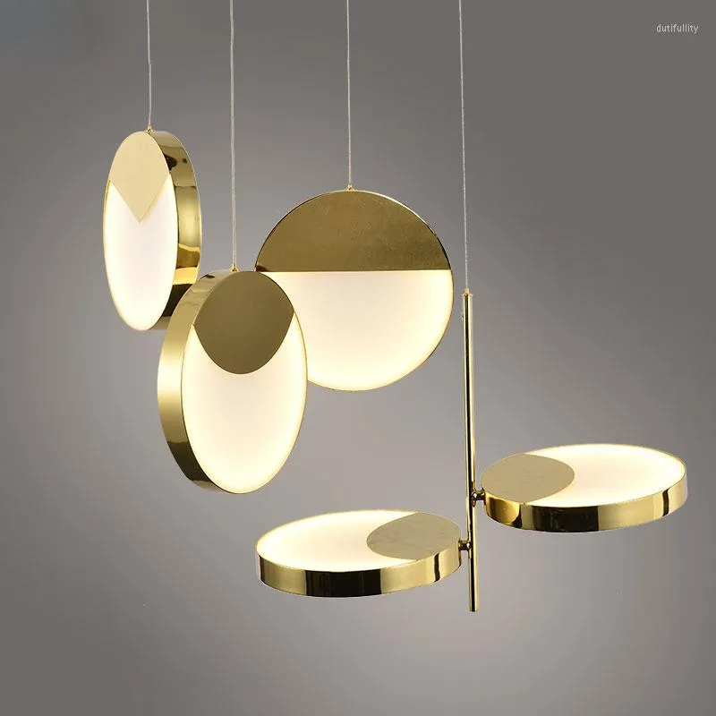 Pendant Lamps 2022 Postmodern Creative Kitchen Led Light Art Concise Restaurant Coffee Shop Designer Hanging Lights